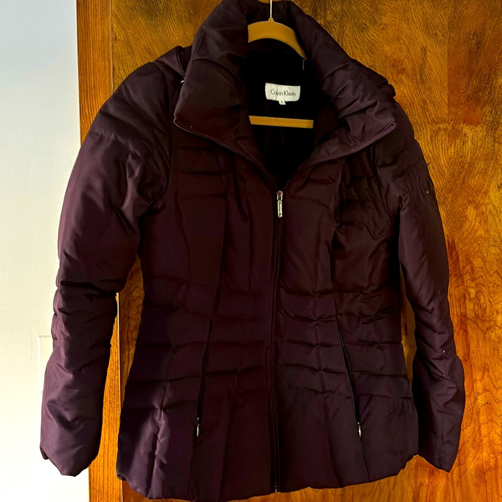 Down filled winter coat, M